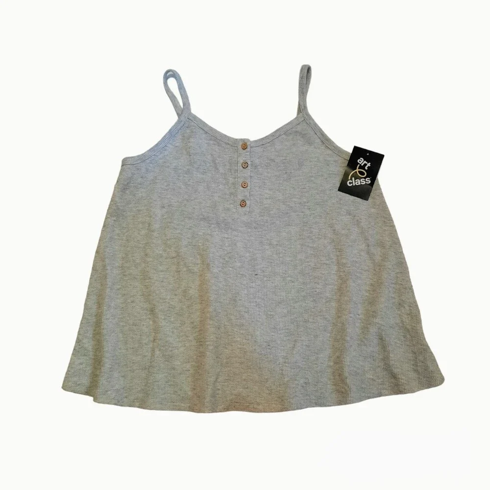 NEW Art Class Girls Waffe Knit Tank Top XL